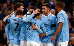 Manchester City thắng thuyết phục Chelsea