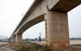 Cầu Vĩnh Tuy nứt không chỉ do co ngót bê tông