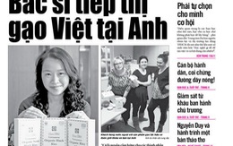 Gặp "bác sĩ tiếp thị gạo Việt tại Anh" trên Tuổi Trẻ ngày 28-2