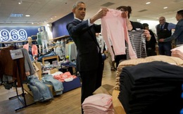 Tổng thống Obama mua áo "made in Vietnam" tặng vợ
