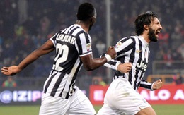 Pirlo và Buffon mang về 3 điểm cho Juventus