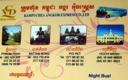 Xe buýt đêm đi Campuchia