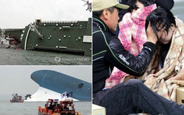Chìm tàu ở Hàn Quốc: 2 người chết, hơn 290 người mất tích