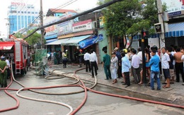 Cháy tiệm tạp hóa gần Chợ Lớn, hai người tử vong