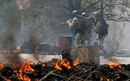 Ukraine tấn công dữ dội thị trấn Slavyansk, 5 người chết