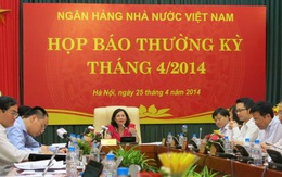 Tín dụng tăng 0,62% so với cuối năm 2013