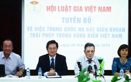 Hội Luật gia Việt Nam phản bác hành động phi pháp của Trung Quốc