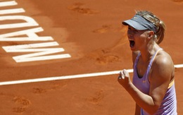 Giải Madrid mở rộng: Sharapova vào bán kết, Serena rút lui