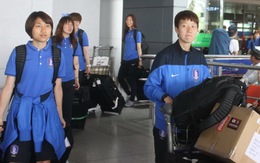 Hai đội tuyển Hàn Quốc và Trung Quốc đến TPHCM