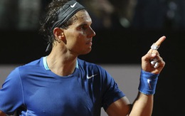 Nadal chật vật vào vòng 3 Giải Rome Masters