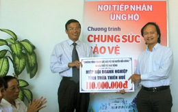 Doanh nghiệp Thừa Thiên - Huế ủng hộ 110 triệu đồng