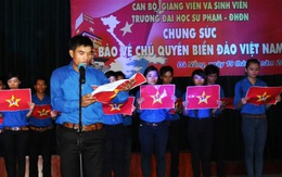 Sinh viên Đà Nẵng "Chung sức bảo vệ chủ quyền biển Đông"