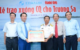 Eximbank tặng xuồng CQ cho hải quân