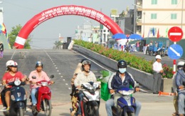 Thông xe Cầu Bông, cầu Hậu Giang vượt tiến độ 3 tháng