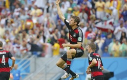 Thomas Muller xuất sắc nhất trận Đức - Mỹ