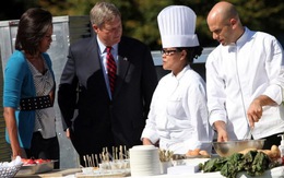 Tổng thống Obama đưa cả đầu bếp Nhà Trắng sang châu Á