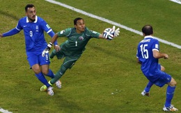 Thủ môn Costa Rica đạt điểm số cao kỷ lục của Goal.com