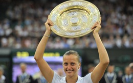 Kvitova lần thứ hai đăng quang Giải Wimbledon