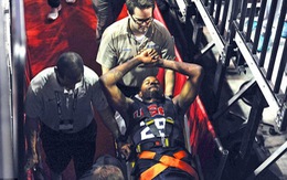 Chấn thương khủng khiếp của ngôi sao bóng rổ Paul George