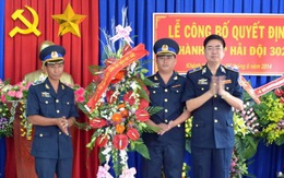 Thành lập hải đội 302 thuộc Vùng cảnh sát biển 3
