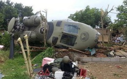 Trực thăng của không quân Phillippines rơi