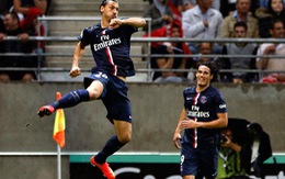 Ibrahimovic lập cú đúp cứu PSG