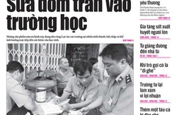 Tuổi Trẻ 18-8: Sữa dỏm tràn vào trường học