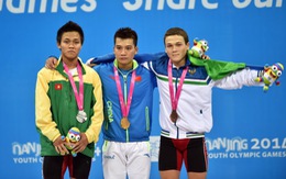 Anh Tuấn đoạt HCB cử tạ ở Olympic trẻ 2014
