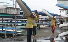 Khổ thân đội tuyển rowing Việt Nam