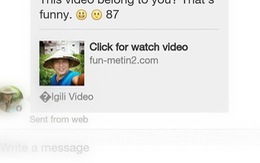 Đừng bấm "xem video" trên Facebook Messenger, có virus