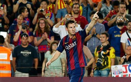 Messi tỏa sáng, Barca thắng tưng bừng trận ra quân