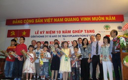 ​20 trẻ em được ghép tạng tại Bệnh viện Nhi Đồng 2