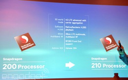 Chip Snapdragon 200 đưa mạng 4G vào smartphone, tablet