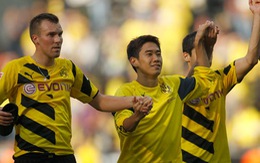 Kagawa "khai hỏa" trong ngày trở lại Dortmund