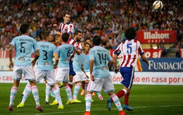 Celta Vigo cầm hòa Atletico Madrid tại Vicente Calderon