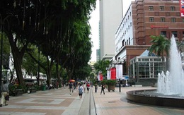 ​Singapore biến một phần tuyến đường trung tâm thành phố đi bộ