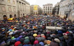 ​Xứ Catalonia biểu tình đòi tách khỏi Tây Ban Nha
