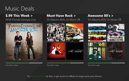 ​Microsoft Music Deals: mua album nhạc giá 2 USD
