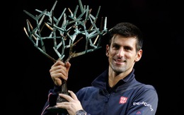 Vô địch Paris Masters, Djokovic 20 lần thắng giải Masters