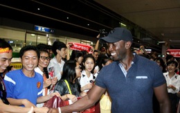 Dwight Yorke đã có mặt tại TPHCM