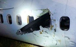 Cánh quạt đâm xuyên máy bay, đập đầu hành khách