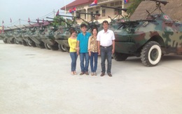 Nông dân Tây Ninh chế tạo, sửa hàng loạt xe bọc thép Campuchia