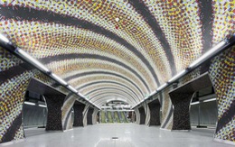 ​Những ga tàu điện ngầm đẹp như bảo tàng nghệ thuật