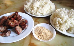 “Phải lòng” gạo nếp chân đèo Khau Phạ