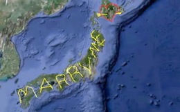  ​Lời cầu hôn bằng bản đồ GPS lớn nhất thế giới