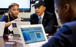 Tổng thống Obama lập trình máy tính