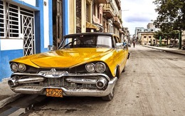 Lung linh những chiếc xe cổ trên đường phố Havana