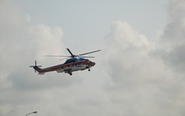 Điều trực thăng đi cứu nạn thuyền viên tàu Bulk Jupiter