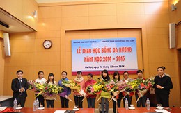 ​Dạ Hương chung sức cùng nữ sinh ĐH Y Hà Nội năm học 2014-2015