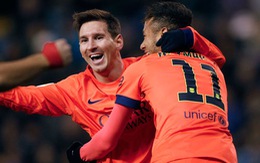 Messi lập hat-trick, Barcelona thắng trận